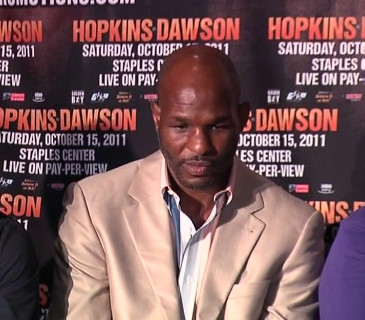 Image: Hopkins can't get beaten too badly by Dawson if he wants to get the Cleverly fight