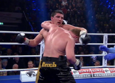 Image: Huck facing a tough opponent in Afolabi on May 5th