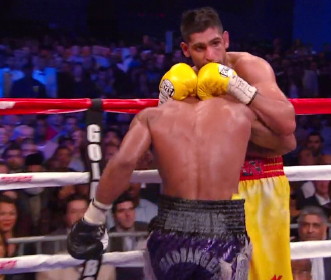 Image: Khan's trainer offering $1000 for any sparring partner that can knock him down