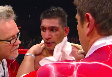 Image: Has Amir Khan proven yet that he deserves a fight with Floyd Mayweather Jr?