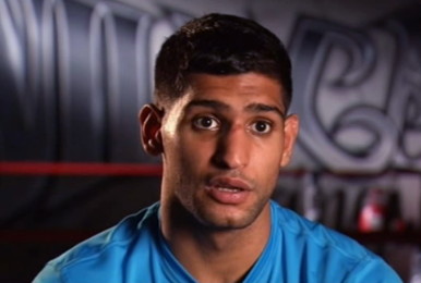 Image: Khan wants Mayweather in 12 months after unifiying the light welterweight titles