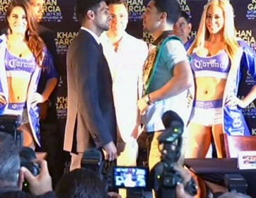 Image: Khan will take a beating against Garcia unless he stops him