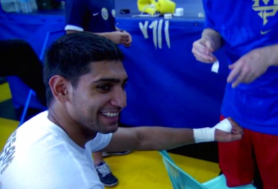 Image: Amir Khan has settled in well with his new strength and conditioning coach