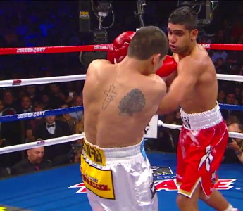 Image: Khan says he was over-trained for the Maidana fight