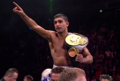 Image: Khan hungering for a Mayweather fight, but must beat Judah for that to happen