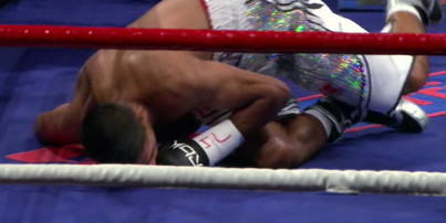 Image: Khan-Maidana: How many big shots can Amir take without going down?