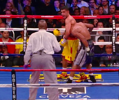 Image: Are Khan's fouling tactics common in British boxing?