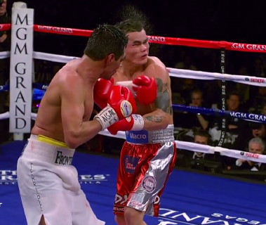 Image: Morales fought toe-to-toe with Maidana for 12 rounds: Why didn't Khan do that?