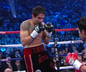 Pacquiao vs. Margarito boxing photo