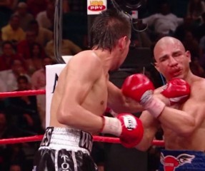 Image: What happens if Margarito walks through Pacquiao’s shots and starts battering him?