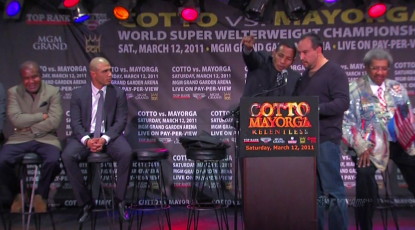 Image: Cotto-Mayorga: Ricardo will prove that Miguel is a paper champion on 3/12