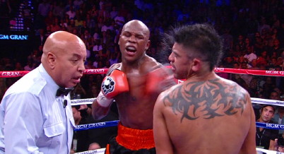 Image: De La Hoya sees Mayweather stopping Pacquiao
