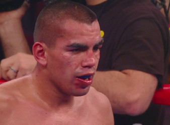 Image: Kirkland's trainer told Molina that he was winning the fight at the time he was DQ'd