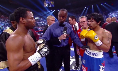 Image: Why did Mosley want to quit against Pacquiao?