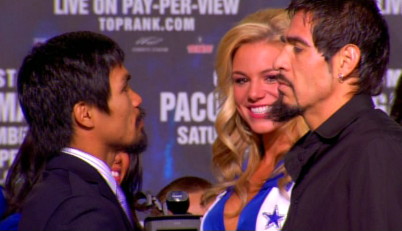 Image: Roach says Pacquiao is going to exchange with Margarito