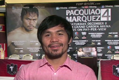 Image: Pacquiao may not have the bargaining power at this point in time