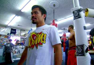 Image: Arum and Roach disagree about whether Pacquiao should retire after Margarito