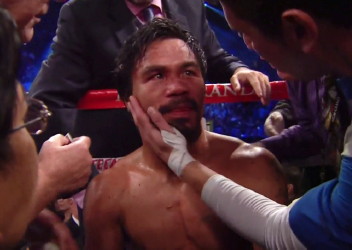 Image: Pacquiao’s KO loss finishes any thoughts of a Mayweather-Pacquiao mega fight