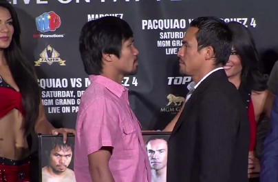 Image: Marquez vs. Pacquiao and the great hype machine…who is really excited?