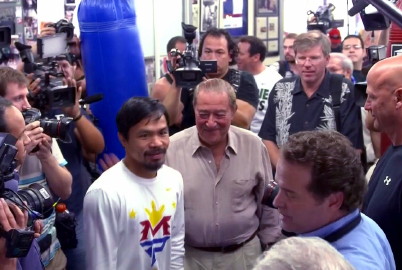 Image: Arum not worried about selling Pacquiao – Bradley fight