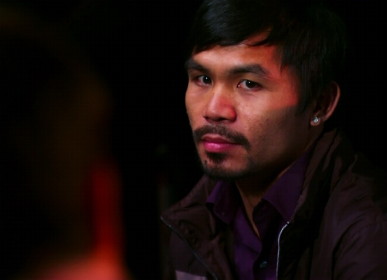 Image: Pacquiao to take deposition on Friday for defamation case against Mayweather Jr.