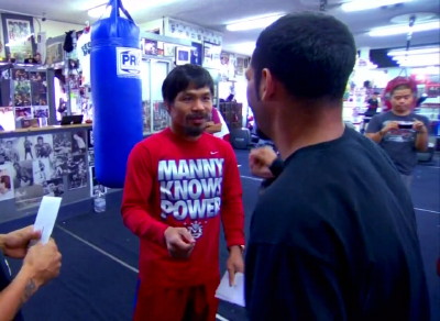 Image: Pacquiao wants Mayweather in November; Arum doubtful of that happening
