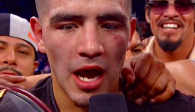 Image: Brandon Rios facing a bigger puncher than himself against Mike Alvarado