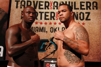 Image: Tarver looks incredibly fat at 221 for Aguilera bout