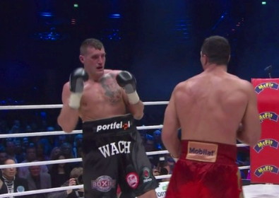 Image: Wladimir surprised that Wach could take so much punishment