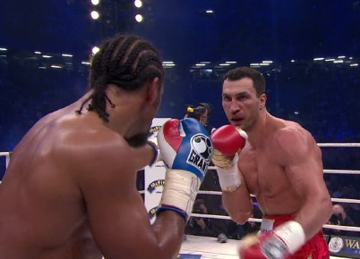 Image: Wladimir looking at facing Chisora-Fury winner next