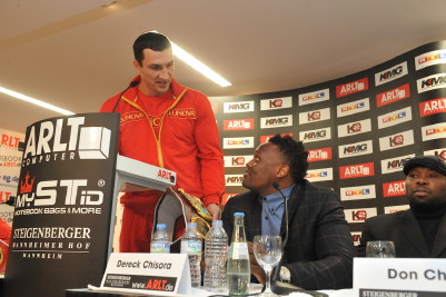 Image: Chisora: Wladimir is “slow and on the downside of his career”