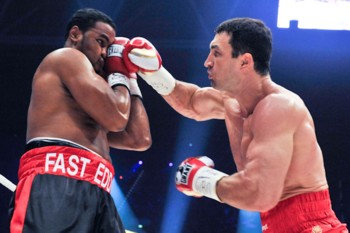 Image: Wladimir says he will give Haye’s title belt to Vitali after beating Haye