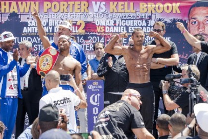 Shawn Porter and Kell Brook