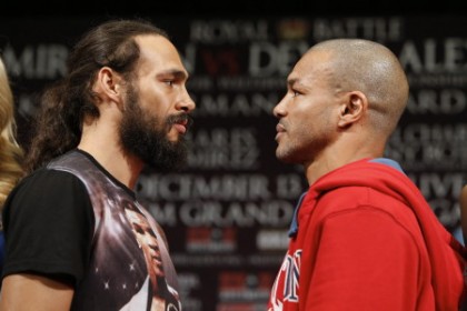 Keith Thurman and Leonard Bundu