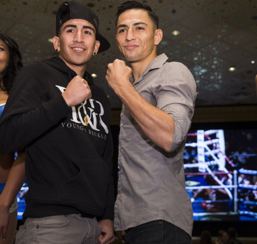 Leo Santa Cruz and Jesus Ruiz