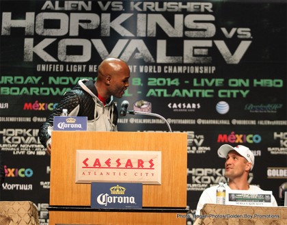 Image: Hopkins - Kovalev Final Press Conference