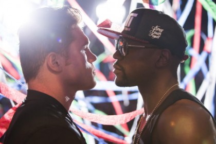 Canelo and Mayweather face off