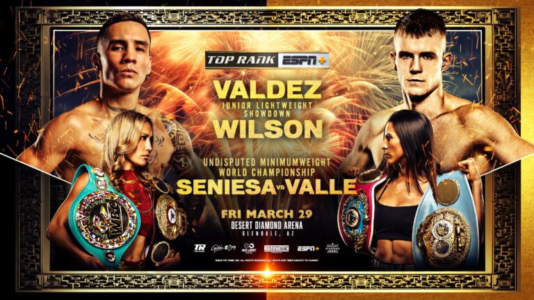 Image: Valdez vs. Wilson: Start Time, TV Schedule, Ring Walks
