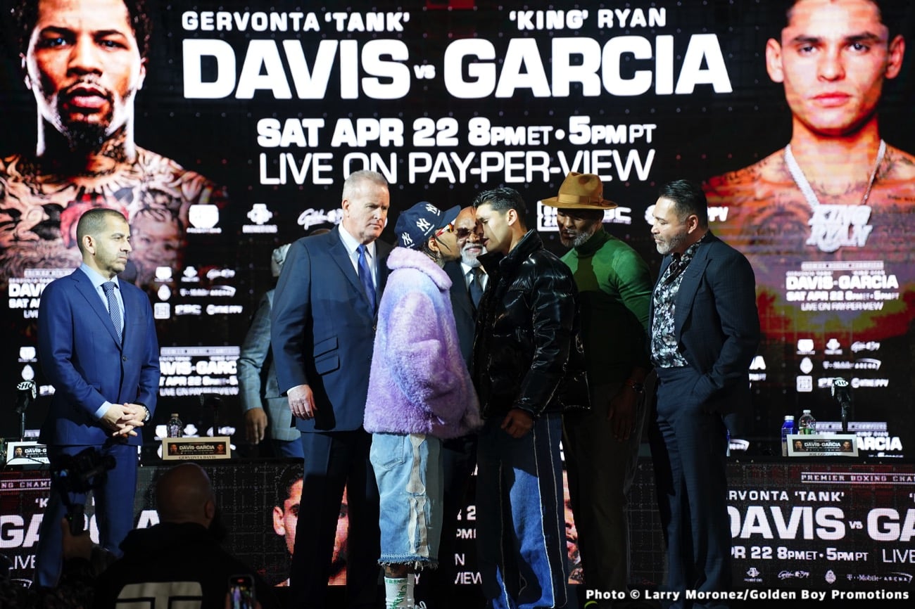Image: Davis vs Garcia: Fight Card Start Time, TV & Stream Infos