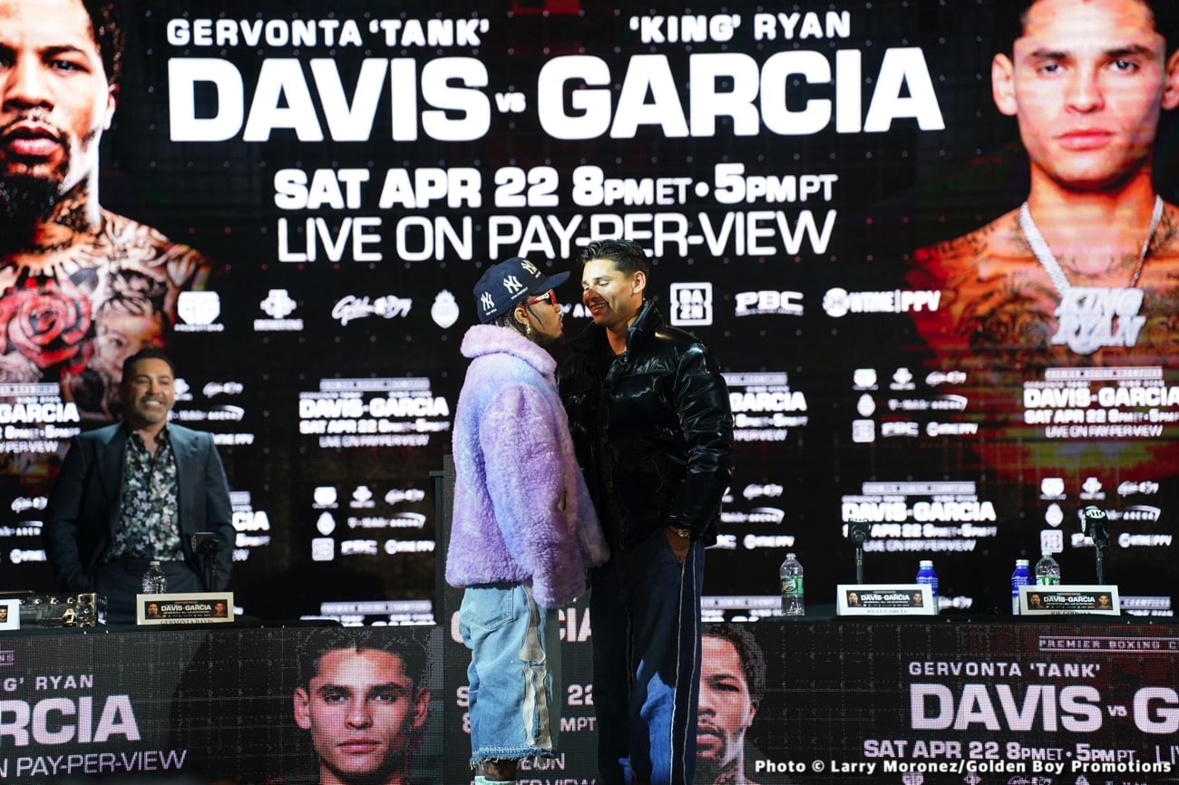 Image: Davis vs Garcia: Fight Card Start Time, TV & Stream Infos
