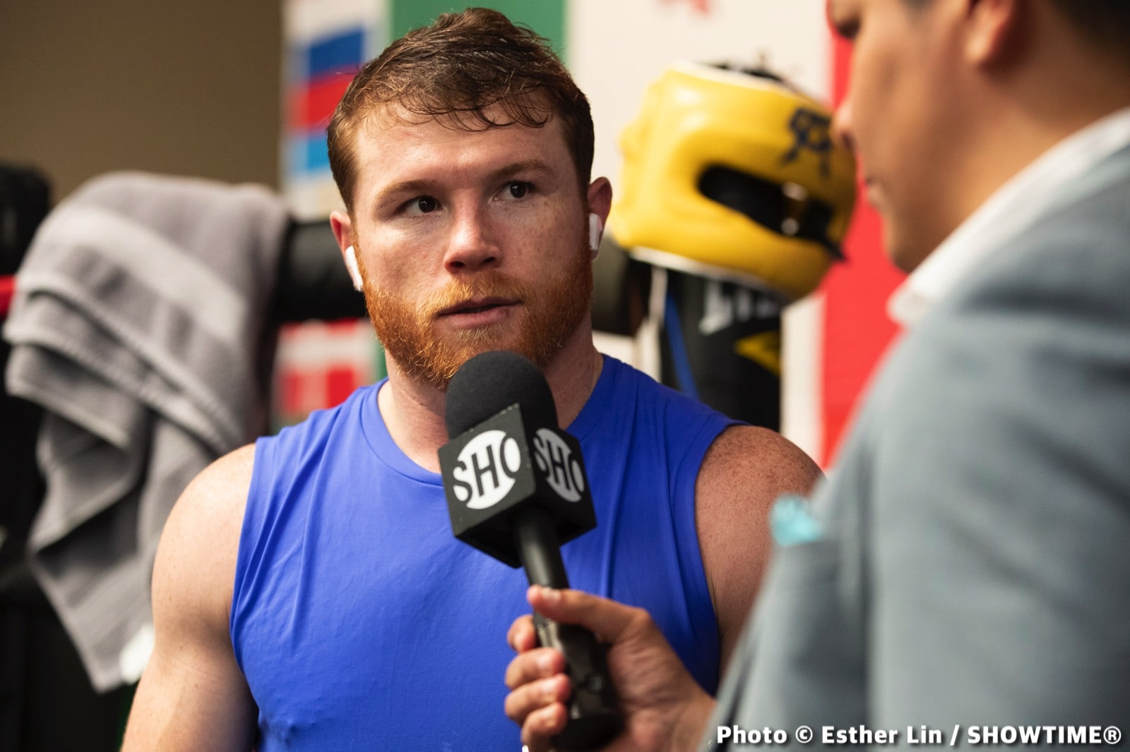 Caleb Plant Canelo Alvarez Oscar De La Hoya