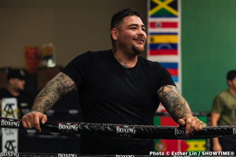 Image: Andy Ruiz Jr. wants the Tyson Fury fight next in March