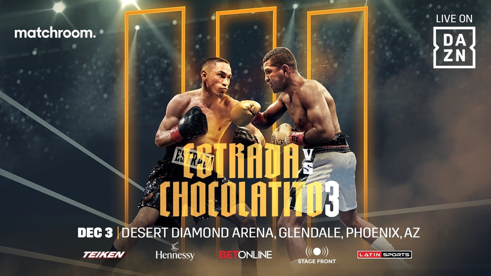 Image: Estrada vs Gonzalez 3: Start Time, Date, TV Channels