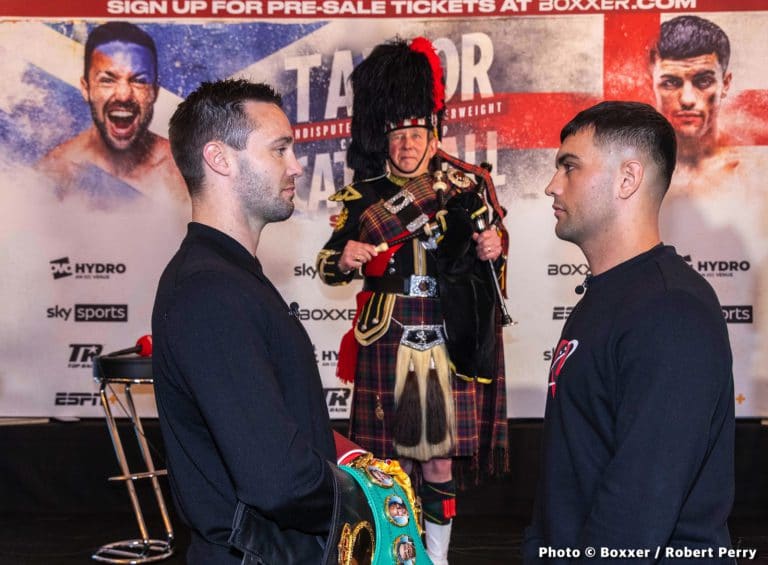 Image: Josh Taylor vs. Jack Catterall this Saturday, Feb.26th on ESPN+
