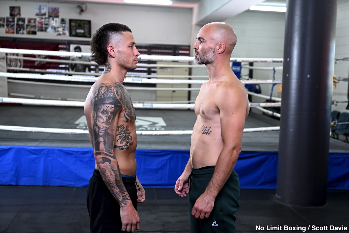 Image: Liam Paro vs. David Papot on September 18 in Brisbane, Australia