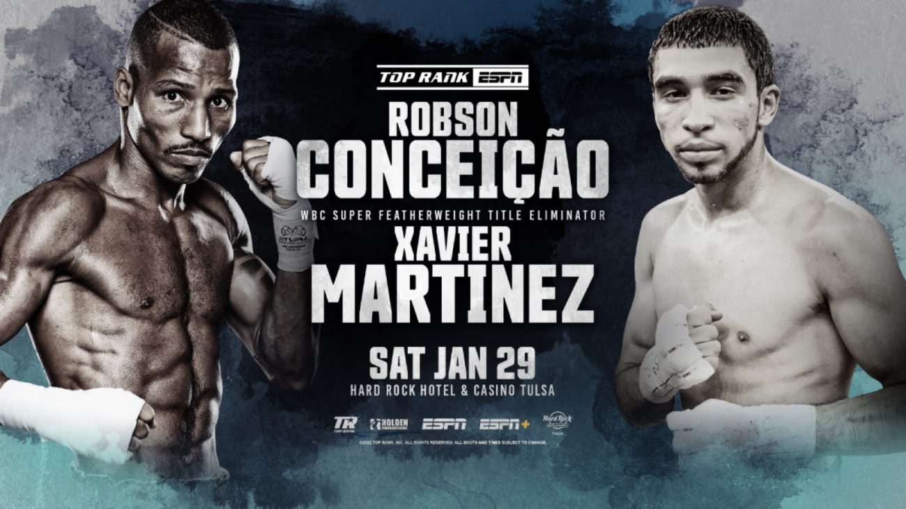 Image: Conceição vs Martinez on Jan 29, LIVE on ESPN & FITE TV
