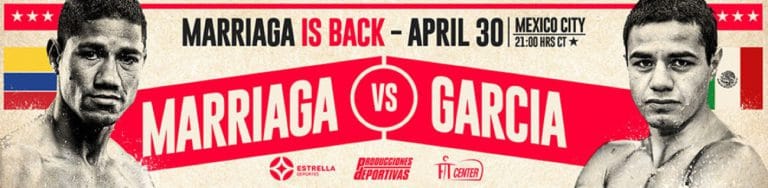 Image: LIVE: Marriaga vs Garcia live on FITE TV on April 30