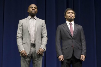 Floyd Mayweather and Manny Pacquiao