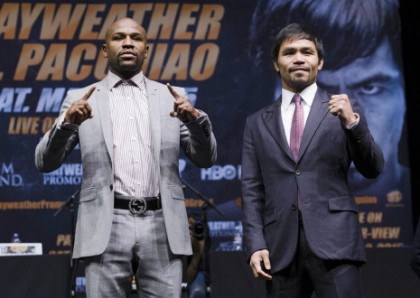 Floyd Mayweather and Manny Pacquiao