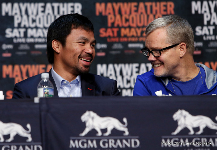 Image: Roach says he may dump Pacquiao